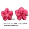 Ferramenta de Silicone Líquido Flip para Bolo Molde Estéreo 2 Pétalas de Flor de Ameixa Relevo Ferramenta DIY para Decoração de Bolo