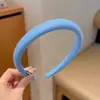 2024 Novo Estilo Faixa de Cabelo Xadrez Headwear de Pressão para Cabelo Infantil Grampo de Cabelo Colorido para Bebê Faixa de Cabelo Colorida para Lavar o Rosto de Meninas