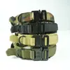 Coleira Tática Cross Border Coleira para Pet Coleira Militar para Cachorro Treinamento de Cães Médios e Grandes Coleira de Tração para Cachorro em Nylon Tamanho Grande