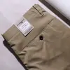 Pantalones casuales para hombre de comercio exterior verano finos Tencel alta gama importados tela antiarrugas negocio rectos tiro medio ajustados