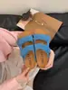 Sandalias de Media Pantufla Estilo Nuevo 2026 para Mujer, Moda Retro Casual con Velcro, Zapatos Planos de Playa para Verano, Estilo Birkenstock