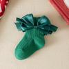 Calcetines de Navidad para Niños, Calcetines Rojos de Año Nuevo de Otoño e Invierno para Niños y Niñas, Calcetines Infantiles Transfronterizos, Calcetines para Bebé, Regalos de Navidad, Calcetines para Bebé