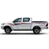 2017Hilux Hilux Camioneta Calcomanía para Coche Tira de Color para Carrocería de Camión Calcomanía de Flor de Tira