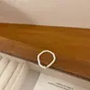 Colar de Pérolas Junxie Shijia para Bebê 2mm Alto Padrão Redondo Pequeno Arroz Levemente Luxuoso Colar 14K Joia Versátil para Mulheres