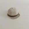 Novo Chapéu de Bebê Macio com Aba Vintage de Outono, Boné de Bico de Pato Versátil e à Prova de Vento para Bebês ao Ar Livre, Transfronteiriço