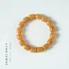 Guofeng Bodhi Degradado Literario Juego Círculo Liso Rosario Hecho a Mano DIY Pulsera de Mano Pequeña Fresca Alto Aceite Alta Densidad para Hombres y Mujeres