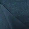 Tela de Tweed de Lana Lisa Azul Oscuro, Tela de Lana Tejida, Tela de Lana para Ropa, Abrigos y Chaquetas
