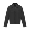 Jaqueta Bomber Bordada Maillard Marca Tendência Masculina Primavera Desconstruída Versátil Executiva Cleanfit Top