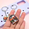 Llaveros, Bolsas, Colgantes de Joyería, Pequeños Regalos Serie de Dibujos Animados Transfronterizos al por Mayor Accesorios para Llaves de Goma Suave de PVC