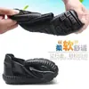Novos Sapatos Casuais Masculinos Primavera 2025 Sapatos de Couro Primavera e Outono Loafers de Couro Superfície Macia Sapatos Masculinos com Solado Macio Atacado