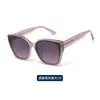 Óculos de Sol Acetato Moda Adulto 2025 Tendência Retrô Ultraleve Estilo Coreano Acetato Óculos de Sol Adulto Jl1001