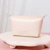 Bolsa de aseo de viaje de mano del fabricante, bolsa con forma de dumpling estilo coreano, plegable y se puede usar como bolsa de maquillaje