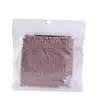 Sacos auto-vedantes para mangas de gelo em estoque do fabricante, sacos para embalagem de máscaras, embalagem para máscaras faciais de protetor solar, sacos de embalagem universais selados em três lados atacado