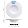 Vajilla de flores blanca Dunhuang, melamina Ruoxuan, plato caliente, plato frío, plato salteado, olla caliente, cubo para verduras