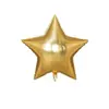 Mecrla Nuevo 18 pulgadas / 30 pulgadas Estrella de Cinco Puntas Flotante Corazón de Melocotón Mate Película de Aluminio Propuesta Globo de Cumpleaños