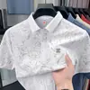 Camiseta de manga corta para hombre con logo bordado impreso 2026 nueva moda de verano business casual camiseta de manga corta para hombre