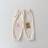 Pantalones Casuales Infantiles Estilo Coreano de Primavera 26 con Estampado de Animales, Pantalones Jogger Lindos de Dibujos Animados para Niños Pequeños y Niños