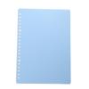 No lastima las manos b5 cubierta de cuaderno de hojas sueltas diario removible 26 agujeros a5 cubierta de pp esmerilada cuaderno diy
