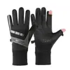 Guantes Deportivos Cálidos con Combinación de Colores para Otoño e Invierno, para Hombre y Mujer, Forrados de Polar, Antifrío, para Esquí, Antideslizantes, con Pantalla Táctil, Guantes para Ciclismo al Aire Libre
