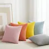 Funda de almohada de pana, color liso, con un patrón de rayas de maíz, diseño simple, adecuada para cojines decorativos, cojines lumbares y cojines de sofá, disponible en Amazon