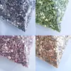 Agite o som Rede Social nova metálico irregular fragmentos de vidro nail art patch espelhado DIY preenchimento decoração atacado