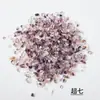 Venta al por mayor de fábrica Piedra triturada de cristal natural Cristal blanco Cuarzo rosa Piedra de cristal amarillo Materiales hechos a mano para decoración de uñas Piedra desmagnetizadora de cristal