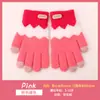 Luvas Infantis com Dedos Separados, Luvas Tricotadas Estilo Coreano para Meninos com Cinco Dedos, Luvas de Inverno Quentes para Alunos do Ensino Fundamental, Bebês Meninos e Meninas, Ciclismo