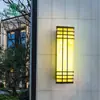 Lâmpada de Parede Solar à Prova d'Água para Exterior Lâmpada de Pátio Jardim Hotel Casa Terraço Parede Externa Lâmpada LED Lâmpada de Parede para Exterior
