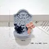 Resina Calabaza Cráneo Fantasma Nuevo Halloween Transfronterizo Resina DIY Calabaza Simulación Accesorios para Pasador de Pelo