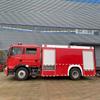 Fabricante Nacional de Camiones de Bomberos Tanque de Agua de Doble Fila 8 Toneladas Vi Sinotruk Howo Fabricante de Camiones de Bomberos de Emergencia
