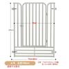 Valla de puerta sin perforar directa de fábrica puerta para perros puerta para mascotas barrera escalera puerta de seguridad para niños valla