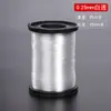 Venta al por mayor del fabricante hilo de pesca de cristal de nailon, no elástico, hilo para abalorios resistente al desgaste, hilo de tejer transparente para manualidades caseras DIY