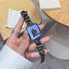 Pulseira de Metal para Relógio Kapibala Adequada para Apple 678910 Samsung Huawei Gt5 Fit4 Xiaomi 10 Pulseira de Pulso