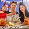 Artesanías de madera transfronterizas para Halloween, Acción de Gracias, candelabro de calabaza, adornos de escritorio, ambiente festivo, productos decorativos de madera
