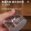 Frasco Sellado de Plástico Botella de Empaque de Cristal para Mascotas Galleta Nuez Flor Té Comida Frasco de Plástico Frasco de Plástico Redondo Engrosado