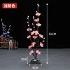 Decoração de Prato de Sashimi Japonês Cerca de Bambu Tiras de Bambu Churrasco de Hotel Pratos Frios Adereços de Flores e Plantas Uso Comercial