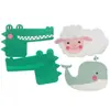 Fabricante de Parches de PVC de Silicona para Animales, Parches de Silicona Creativos de Dibujos Animados, Imanes de Nevera de Conejito Pequeño, Accesorios Decorativos