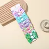 Conjunto de 10 Acessórios de Cabelo para Bebês e Crianças, Presilhas de Cabelo com Laços de Fita Cauda de Andorinha para Festas, Feito à Mão
