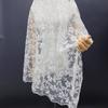 Bordado de Malla Bordado de Malla Soluble en Agua Vestido Cheongsam Vestido de Madre Moda en stock Encaje de Tubo Completamente Bordado