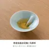 Xícara de chá cristalina de alta temperatura da moda, xícara de mestre, xícara de degustação de chá estilo japonês, xícara individual única, conjunto de chá Kung Fu, pequeno recipiente para chá