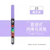 Marcador Acrílico Líquido Recto Punta Suave Apilable Marcador de Color No Mancha Gran Capacidad para Colorear Bolígrafo Acrílico para Estudiantes de Arte