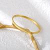 Pulsera europea y americana ins estrellada de acero de titanio para mujer, diseño de nicho ligero de lujo chapado en oro de 18K, pulsera de moda con cuentas de arroz, decoraciones