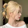 Elegante Pinza para el Cabello Floral con Lazo para Mujer, Nuevo Estilo de Alta Gama 2026, Pinza de Tiburón Completa para Recogido en la Parte Trasera de la Cabeza
