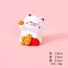 Nueva Figura de Gato de la Fortuna Estilo Chino para Micro-Paisajismo, Escritorio, Montaje en Coche, Bricolaje, Sala de Estar, Adorno de Resina de Prosperidad, Venta al por Mayor