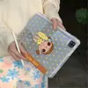 Funda INS con estampado de estrella hawaiana, adecuada para tabletas iPad de 10ª/11ª generación, mini 7/6, diseño lindo, también cabe en Air 11