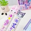 Régua Sanrio Desenho Animado Criativa Estudante Fofa Escala Marcador de Página Régua Suprimentos Divertidos de Aprendizagem para Crianças Papelaria