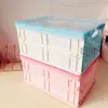 Caja de Almacenamiento de Dibujos Animados con Plegado de Libro Corazón de Niña Escritorio Cosméticos Artículos Varios Caja de Infidelidad Caja de Almacenamiento Portátil