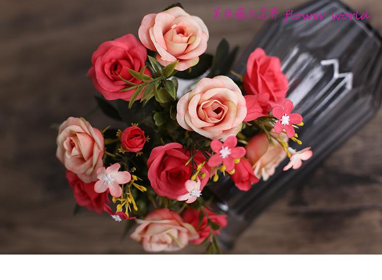 仿真婚礼现场绢花