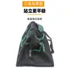 Bolsa de Herramientas de Tela Oxford Bolsa de Almacenamiento de Herramientas de Ferretería Bolsa para Electricista Carpintería Reparación Bolsa de Herramientas de Lona Resistente al Desgaste Fondo de Plástico