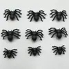 Araña de plástico de simulación de Halloween transfronteriza, araña de juguete para fiesta en bar, casa embrujada, decoración de telaraña, araña de plástico